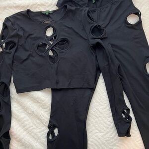 Club Exx Star Child Cut-Out Set Medium Top and Large Bottoms